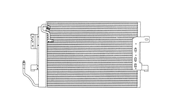 Condenseur, climatisation TSP0225210 Delphi