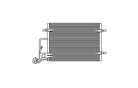 Condenseur, climatisation TSP0225453 Delphi
