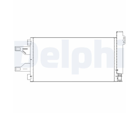 Condenseur, climatisation TSP0225676 Delphi, Image 2