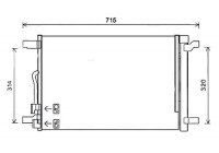 Condenseur, climatisation VNA5335D Ava Quality Cooling