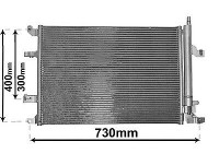 Condenseur, climatisation VO5138D Ava Quality Cooling
