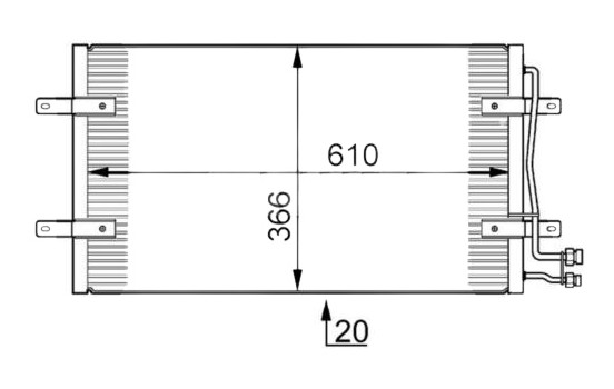 Condenseur, climatisation