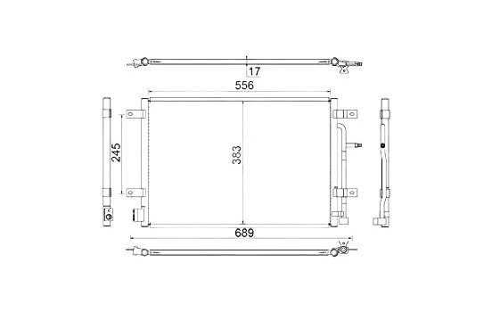 Condenseur, climatisation