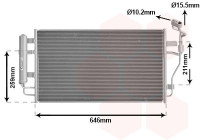 Condenseur, climatiseur 13015713 International Radiators