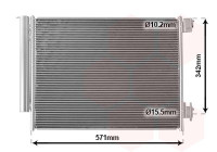 Condenseur, climatiseur 15005700 International Radiators