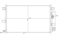 Condenseur, climatiseur 350481 NRF