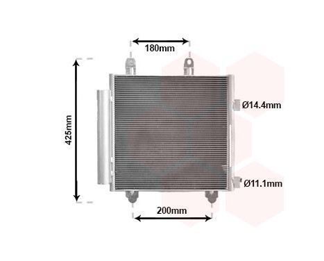 Condenseur, climatiseur 53015705 International Radiators