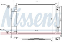 Condenseur, climatiseur 940601 Nissens
