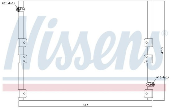 Condenseur, climatiseur 94512 Nissens, Image 6