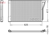 Condenseur, climatiseur DCN05022 Denso