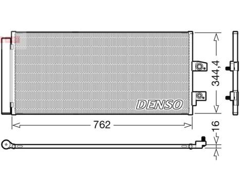 Condenseur, climatiseur DCN33016 Denso