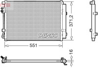 Condenseur, climatiseur DCN41022 Denso