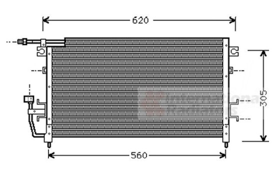 CONDENSEUR COLT / LANCER3 89-92 32005096 International Radiators, Image 2