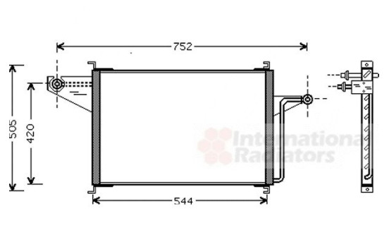 CONDENSEUR COND FORD EXPLORER 95-98 18005305 International Radiators, Image 2