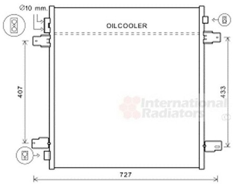 CONDENSEUR DE CLIMATISATION 13005402 International Radiators