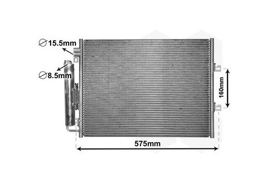 CONDENSEUR DE CLIMATISATION 43005454 International Radiators, Image 3