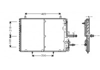 CONDENSEUR DE CLIMATISATION 500E 93-96 30005233 International Radiators