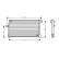 CONDENSEUR MAXIMA 30i 87-92 13005158 International Radiators
