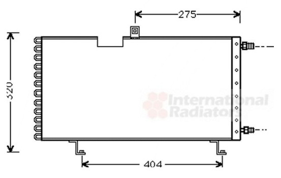 CONDENSEUR P205 / 309 83- 40005158 International Radiators, Image 2
