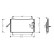 CONDENSEUR SEPHIA 1 96 à '01 83005003 International Radiators