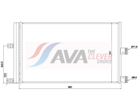 Condenseur TE5007D Ava Quality Cooling
