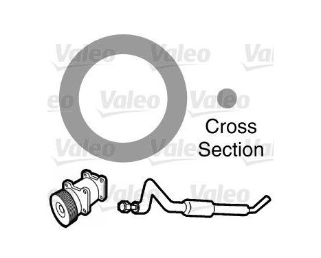 Joint d'étanchéification, conduite de réfrigérant