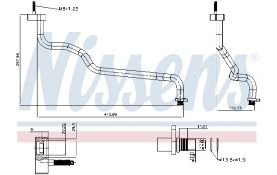 Ligne basse pression, climatisation, Image 7