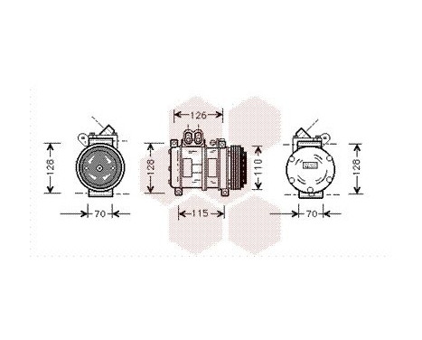 Compresseur, climatisation, Image 2