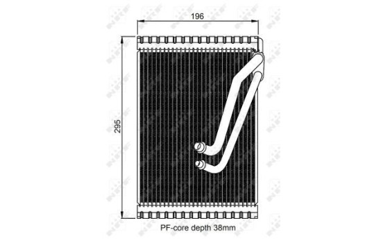Evaporateur climatisation 36153 NRF