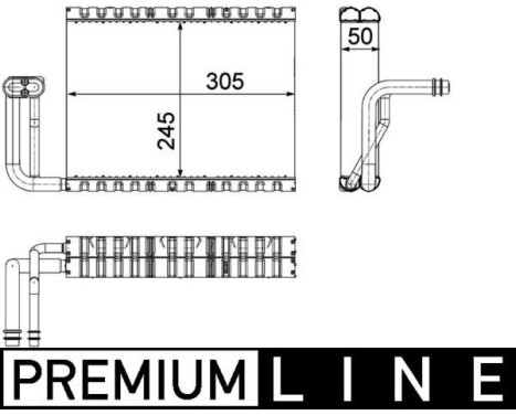 Évaporateur climatisation BEHR *** PREMIUM LINE ***