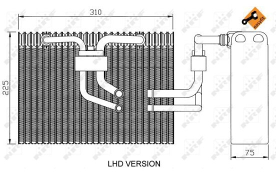 Evaporateur climatisation EASY FIT 36100 NRF