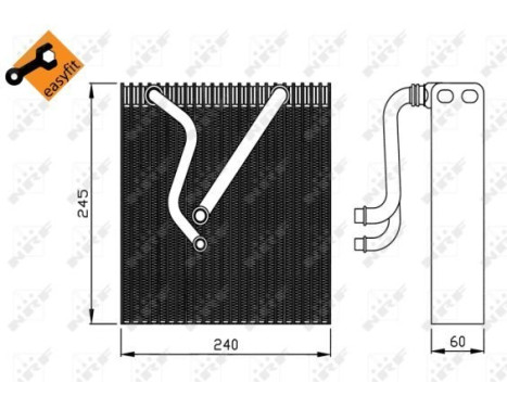 Evaporateur climatisation EASY FIT 36109 NRF, Image 5