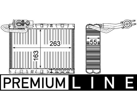 Evaporateur climatisation PREMIUM LINE