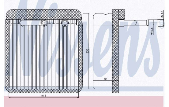 Evaporateur climatisation