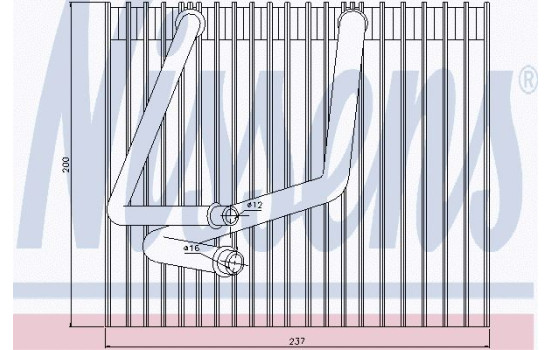 Evaporateur climatisation