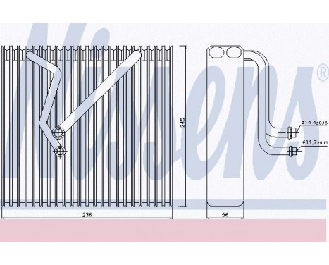 Evaporateur climatisation