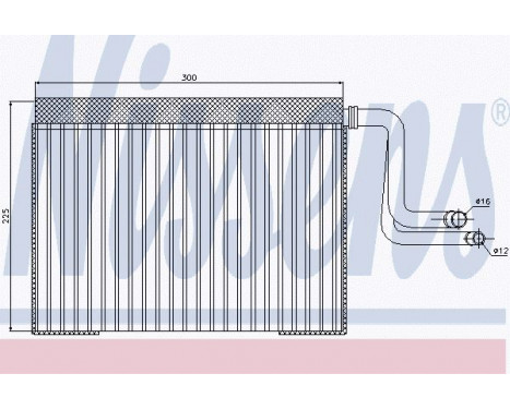 Evaporateur climatisation