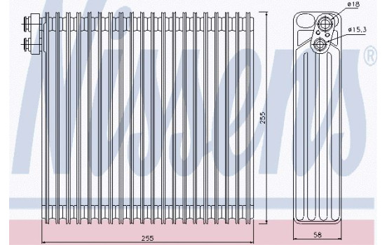 Evaporateur climatisation