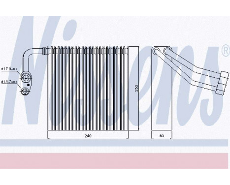 Evaporateur climatisation