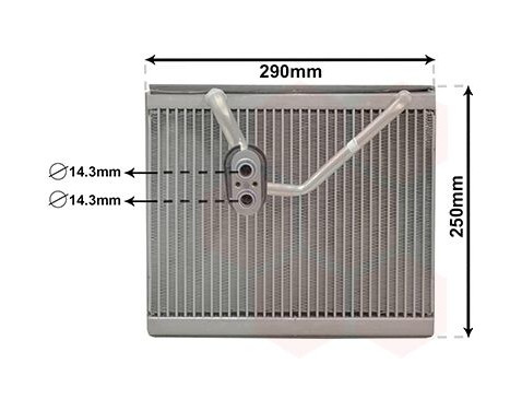 Evaporateur climatisation