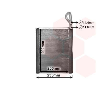 Evaporateur climatisation