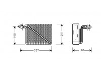 Evaporateur climatisation
