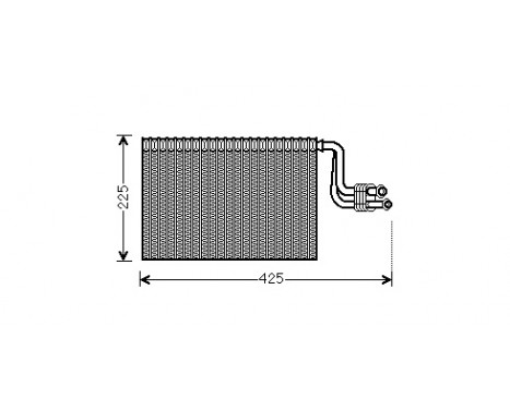 Evaporateur climatisation