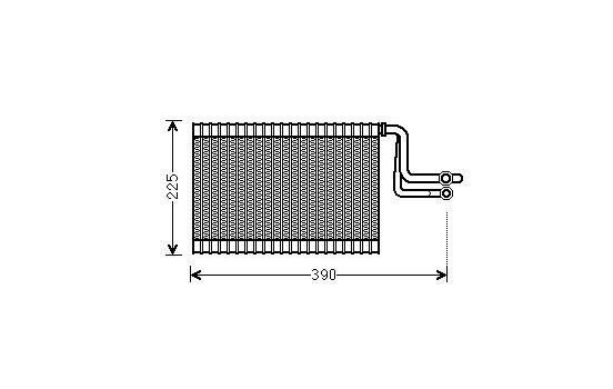 Evaporateur climatisation