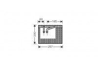 Evaporateur climatisation