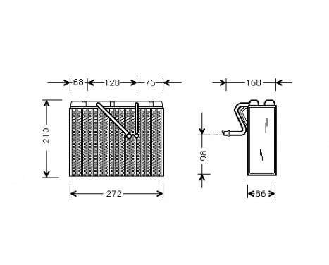 Evaporateur climatisation