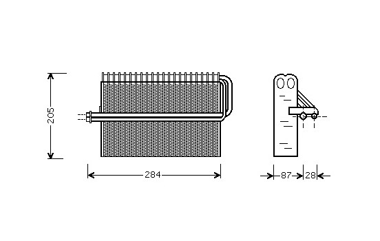 Evaporateur climatisation