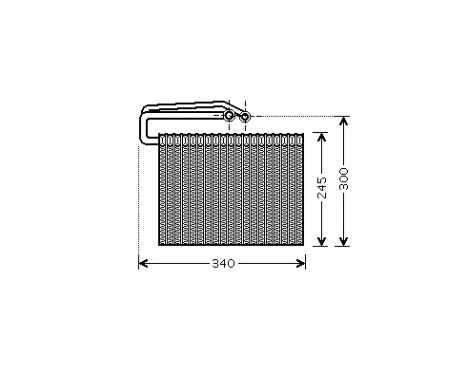 Evaporateur climatisation