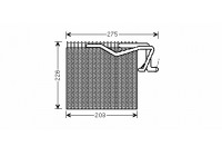 Evaporateur climatisation