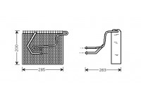 Evaporateur climatisation